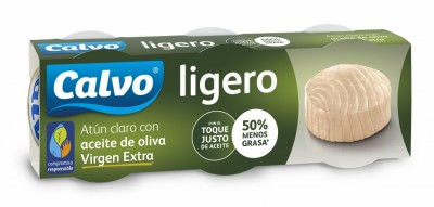 Atún claro Ligero aceite oliva virgen extra pack 3